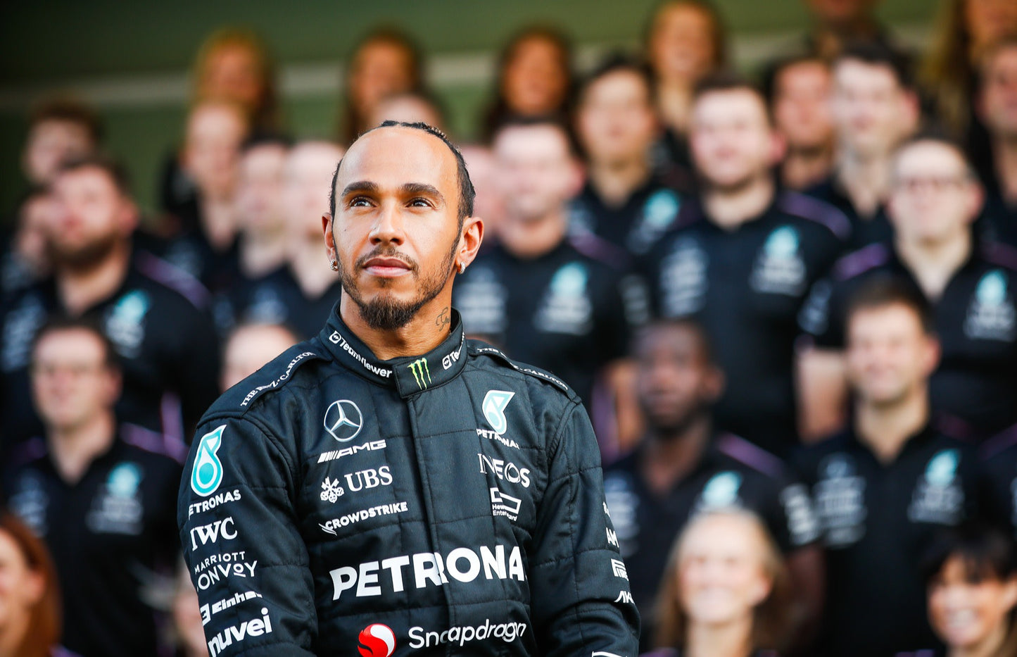 Lewis Hamilton 2024 NEW Mercedes AMG F1 Racing Suit