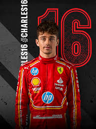 2024 Monaco GP Scuderia Ferrari Hp Charles Leclerc Race Suit