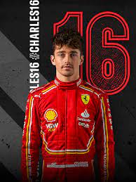 F1 Driver Charles Leclerc 2024 Printed Race Suit