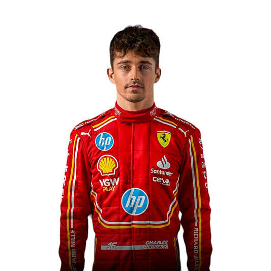 2024 Monaco GP Scuderia Ferrari Hp Charles Leclerc Race Suit