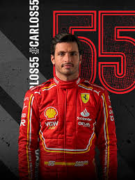 F1 Driver Carlos Sainz 2024 Printed Race Suit