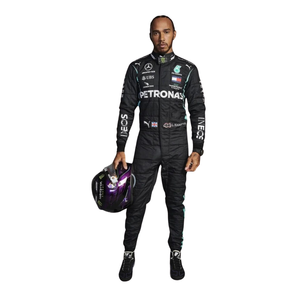 Lewis Hamilton 2024 NEW Mercedes AMG F1 Racing Suit