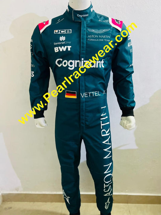 Sebastian Vettel Aston Martin F1 drivers 2022 Race Suit