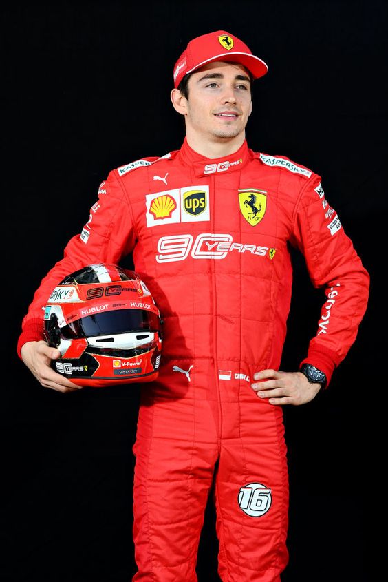 F1 Charles Leclerc 2019 90 years Ferrari Printed Race Suit