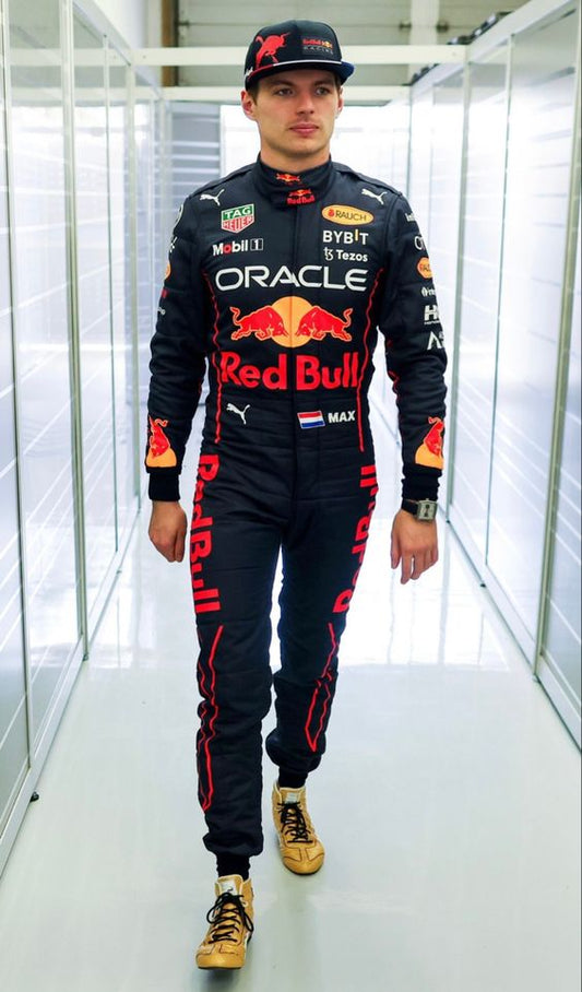 Red Bull Printed Go Kart/Karting Suit F1 ORACLE MAX Verstappen 2022 Racing  Suit