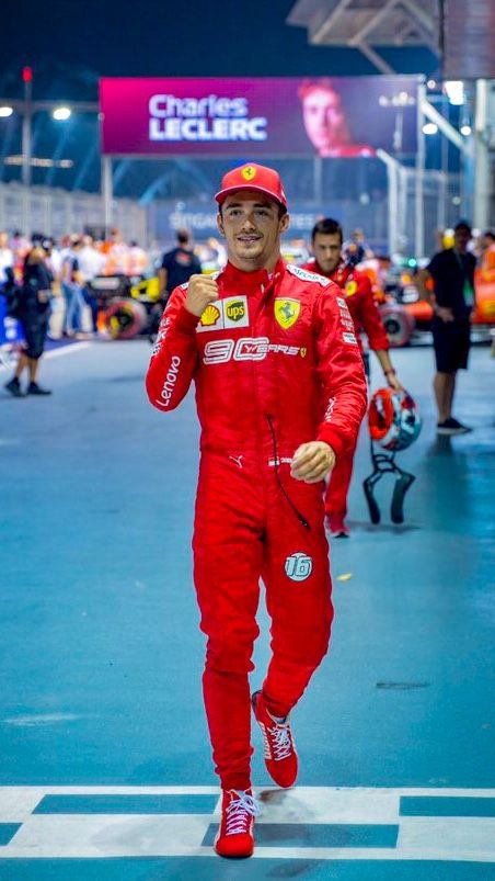 F1 Charles Leclerc 2019 90 years Ferrari Printed Race Suit