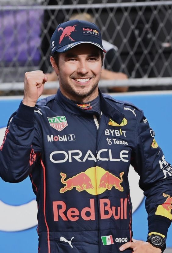 2022 Sergio Perez Red Bull Racing F1 Suit