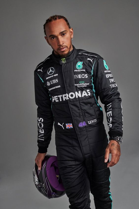 F1 Lewis Hamilton 2022 Printed Race Suit