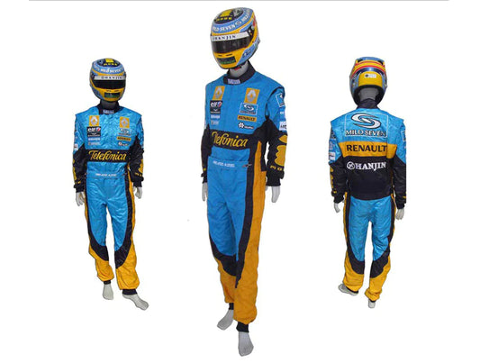 Fernando Alonso 2006 Replica Embroidered go kart race suit