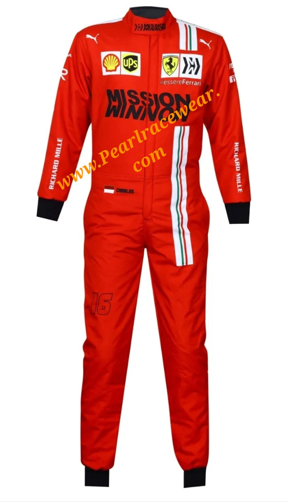 F1 Charles Ferrari 2021 Printed Race Suit