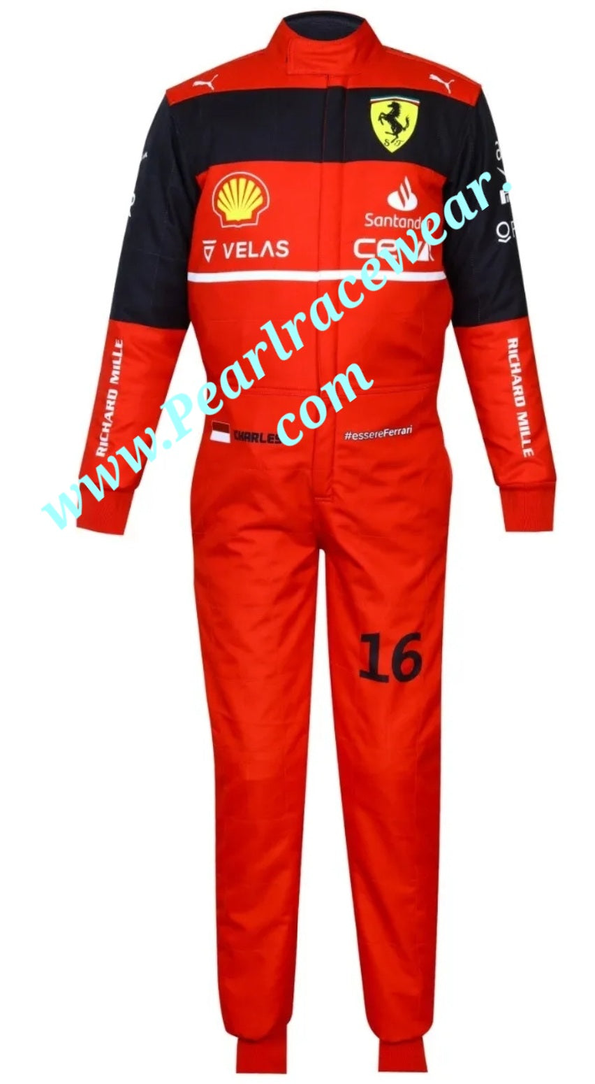 F1 Charles Ferrari 2022 Printed Race Suit