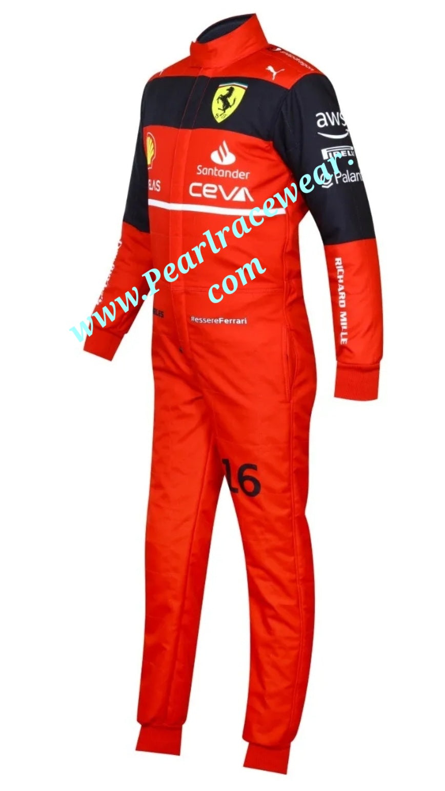 F1 Charles Ferrari 2022 Printed Race Suit