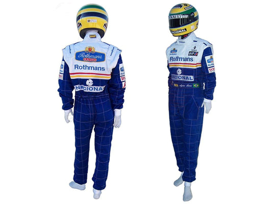 Ayrton Senna 1994 Printed racing suit / Team Williams F1