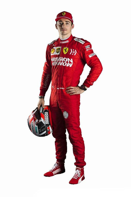 F1 Charles Leclerc 2019 Ferrari Printed Race Suit