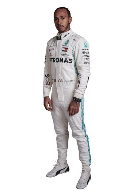 F1 Lewis Hamilton Printed Race Suit