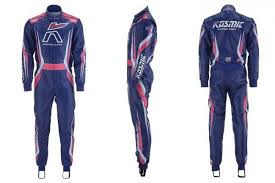 Kosmic Sublimation  printed go kart racing suit ,In All Sizes