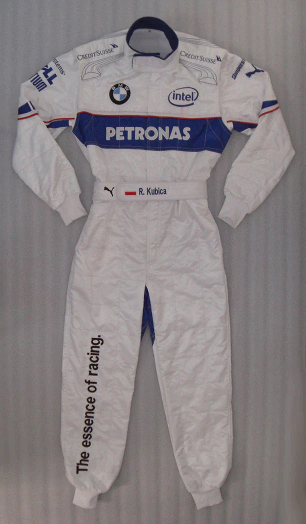 Robert Kubica 2008 Replica Embroidered go kart race suit