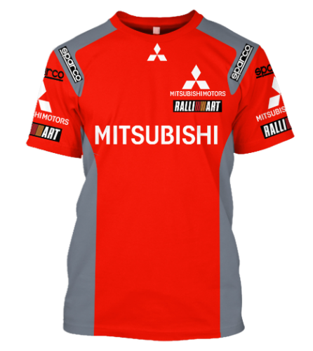 Mitsubishi Ralliart Replica Printed T-shirt