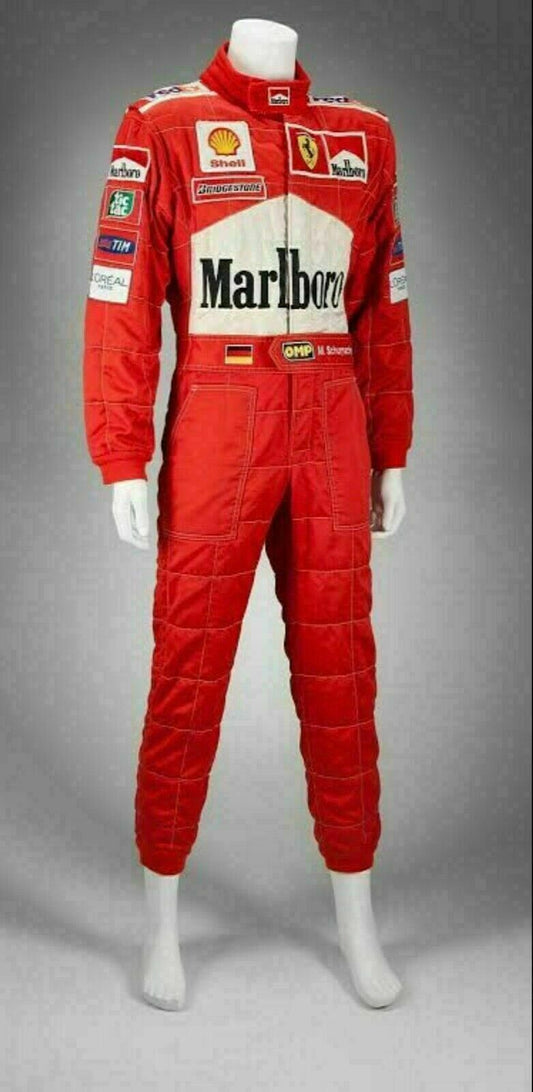 M. Schumacher 2001 Replica Embroidered Race suit